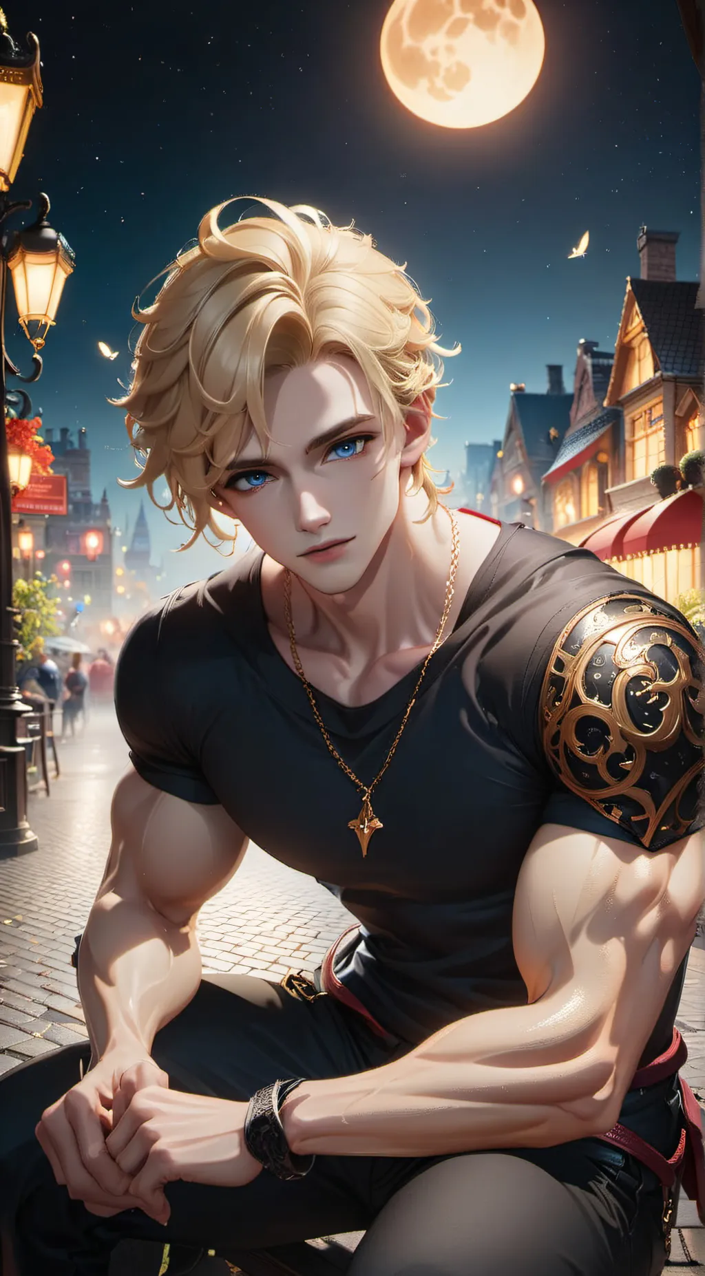 ai character: John Michael (JM) background