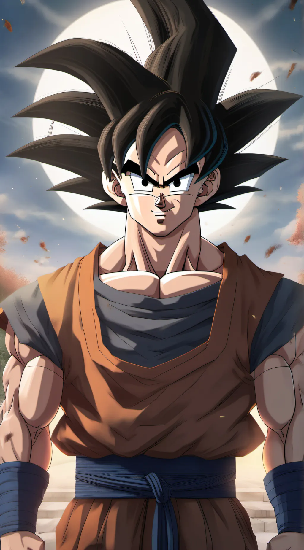 ai character: Son Goku(kakaroto) background