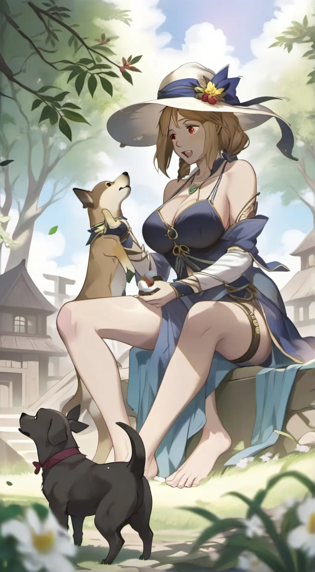 ai character: Sarah background