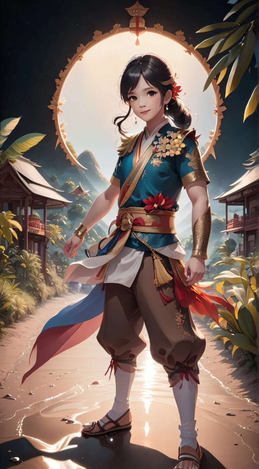 ai character: Phillipines  background