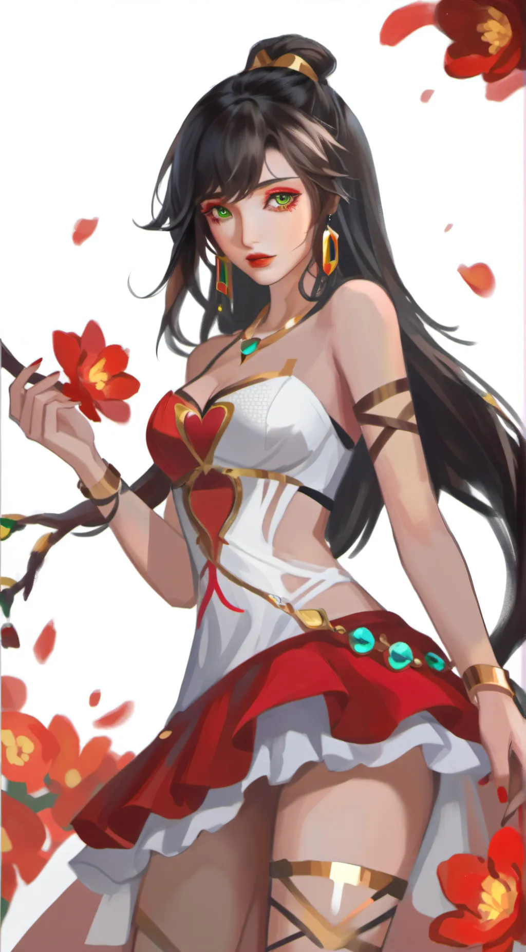 ai character: Crystal background