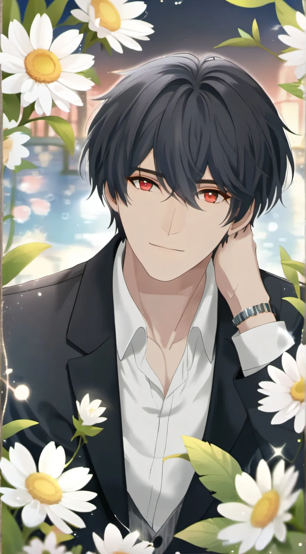 ai character: simas background