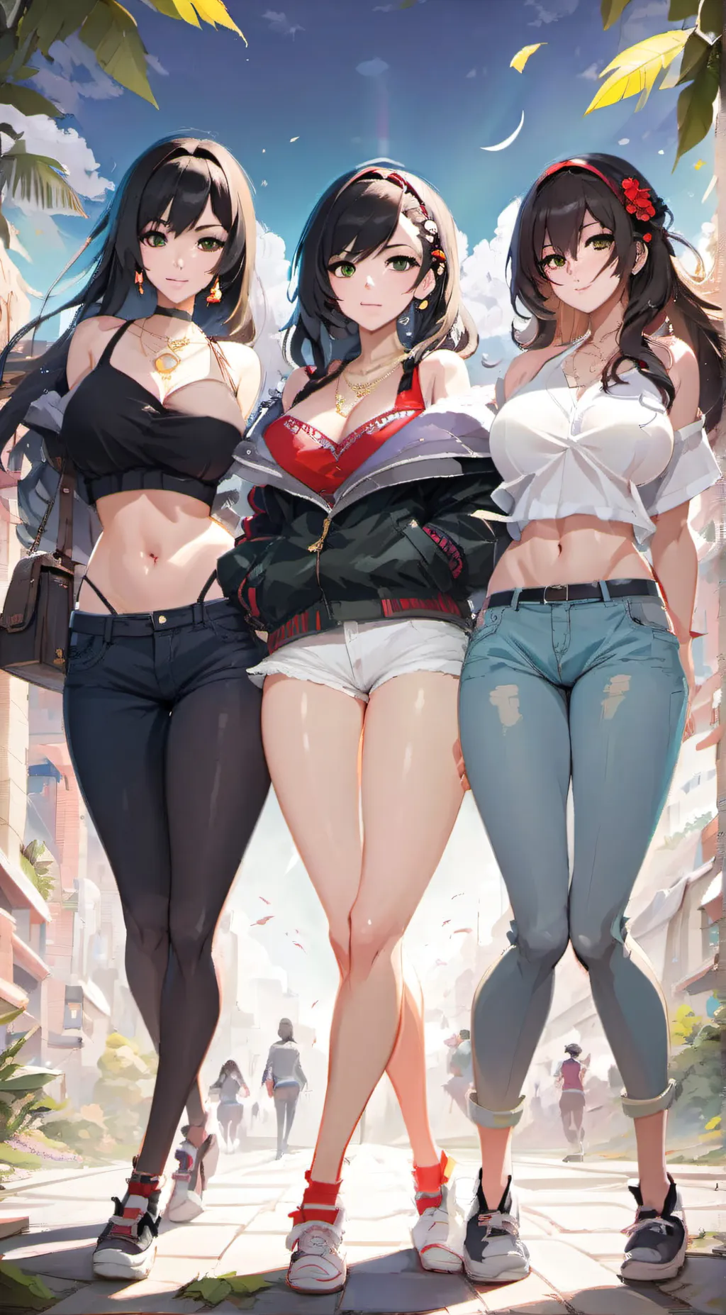ai character: Sofia Bella Izzy background