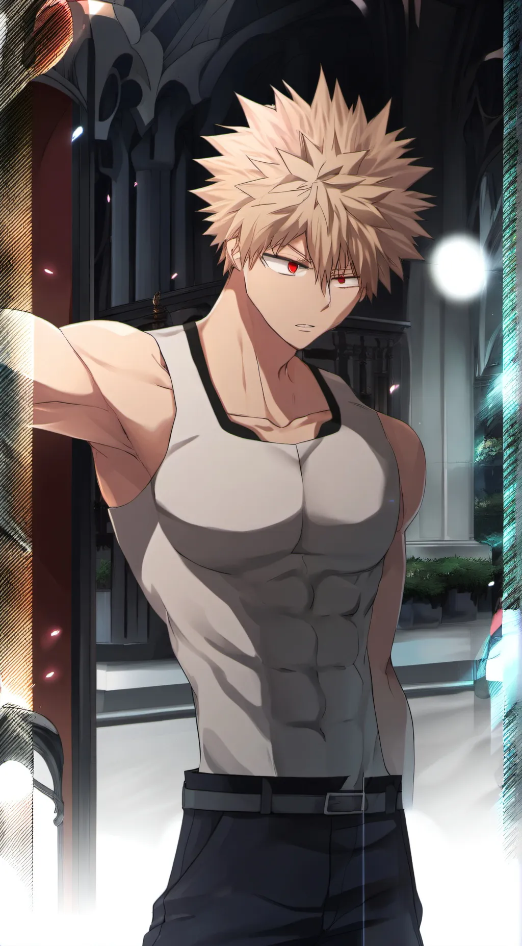 ai character: bakusquad  background