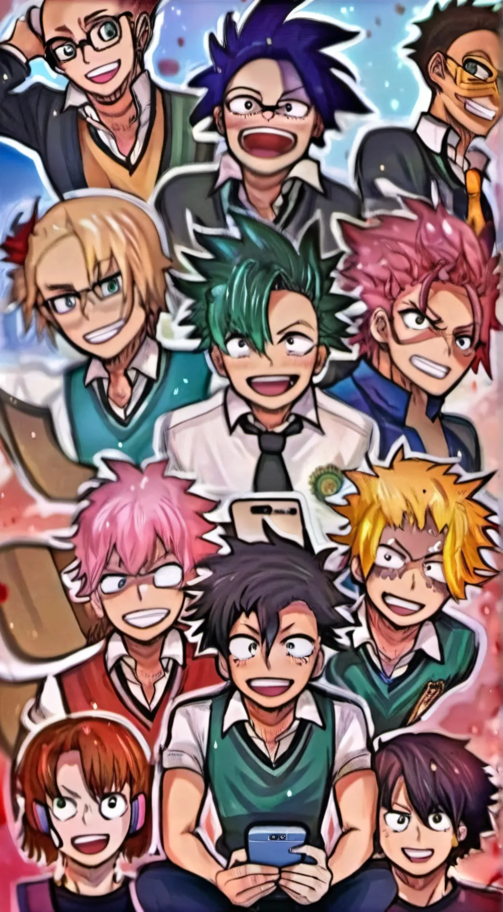 ai character: Class 1-A background