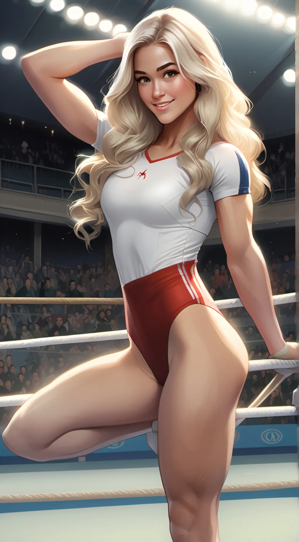 ai character: Roxanne  background