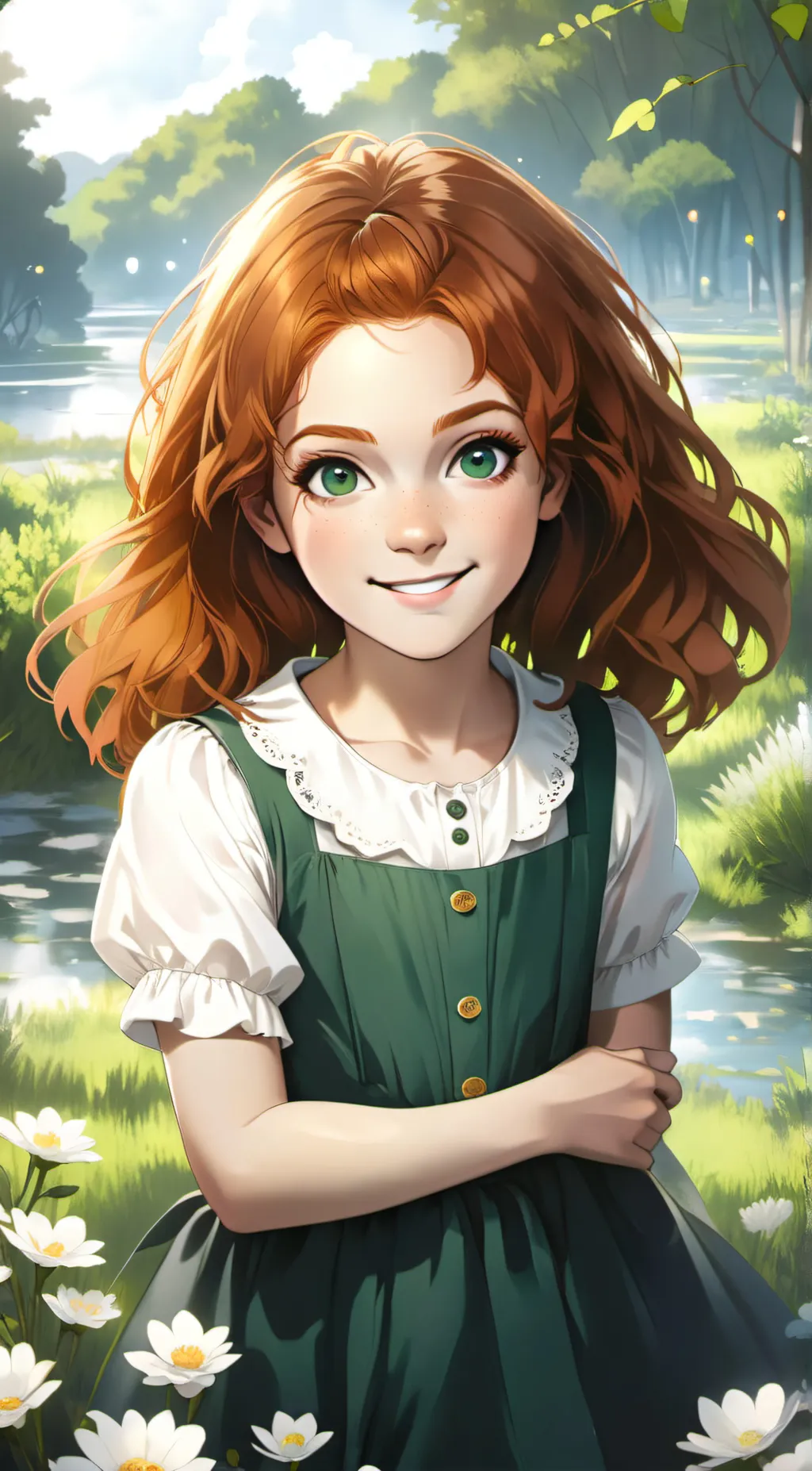 ai character: Sarah background