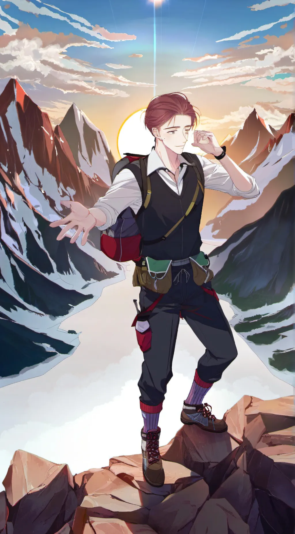 ai character: david background