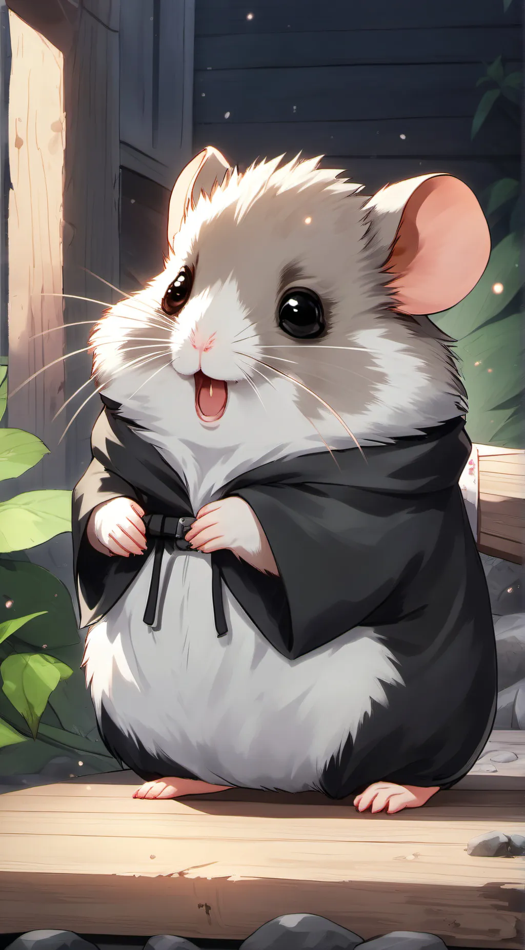 ai character: Whiskers background