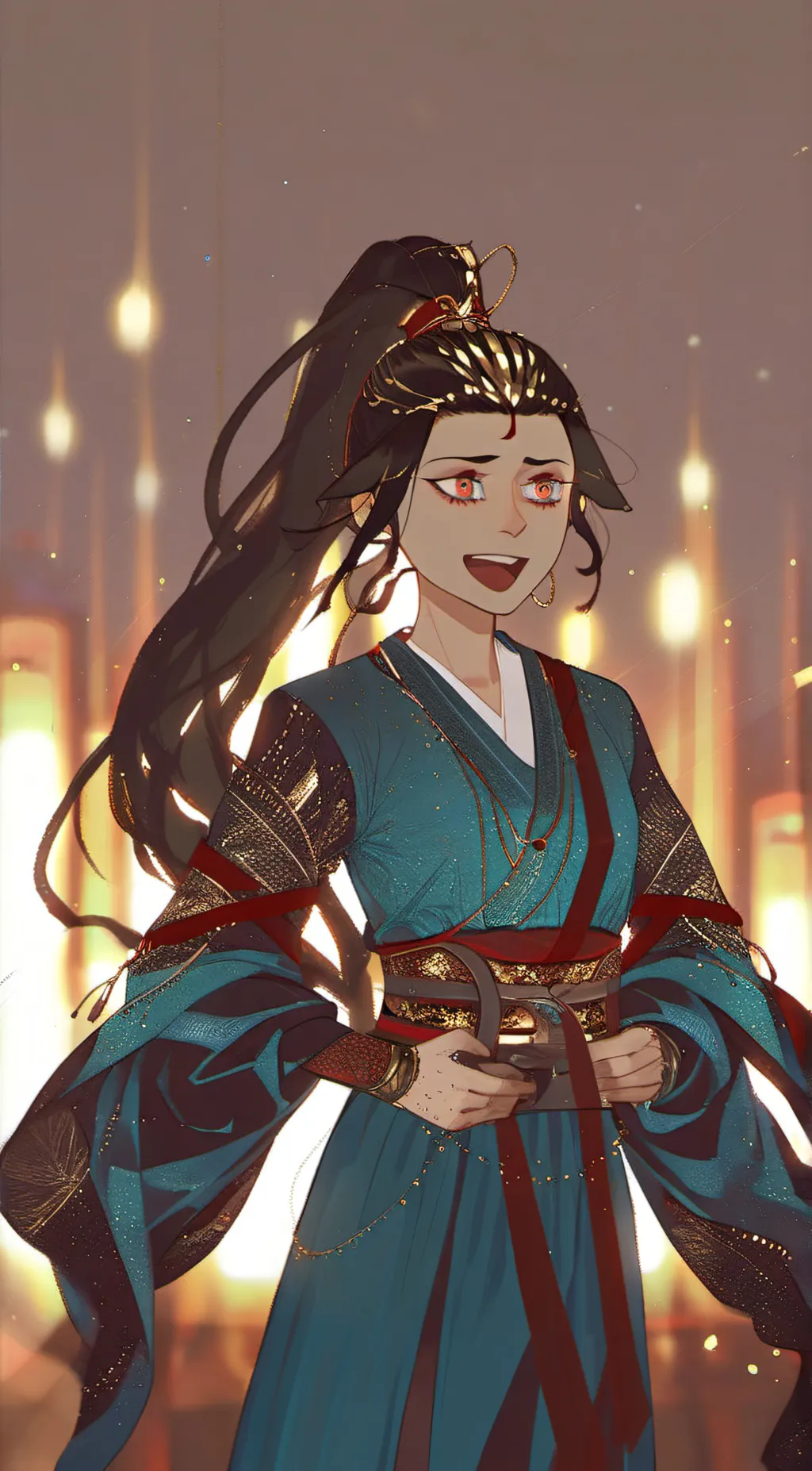 ai character: Eva background