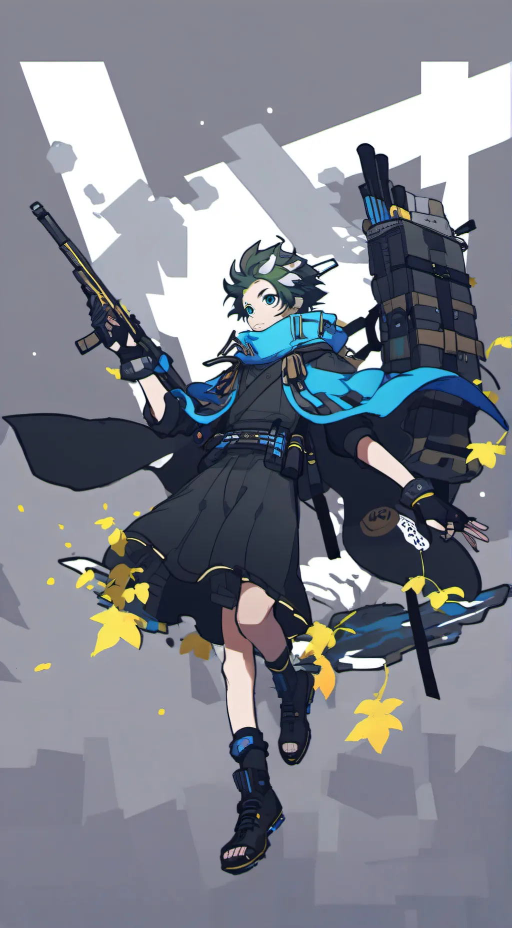 ai character: My Hero Academia background