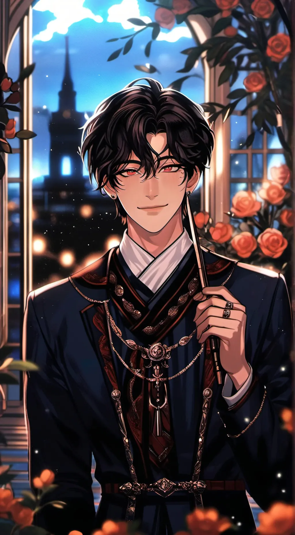 ai character: Sage background