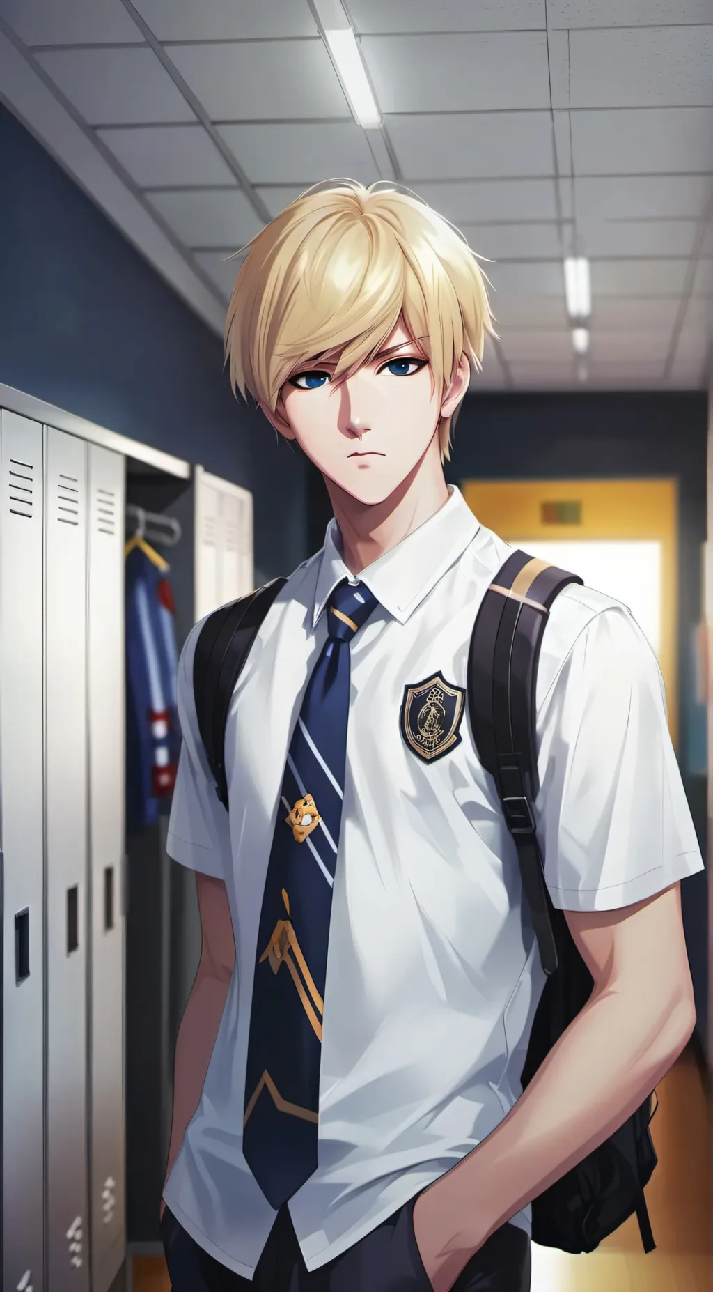 ai character: Hudson background