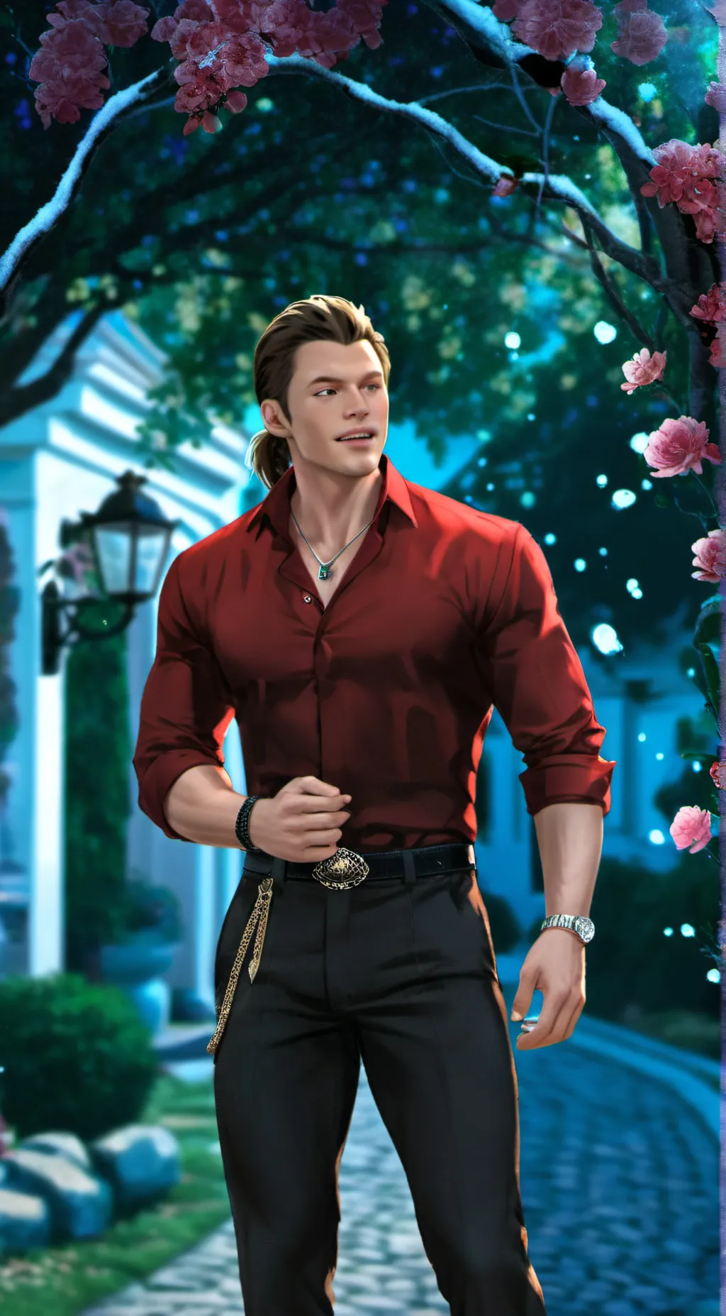 ai character: Gaston background