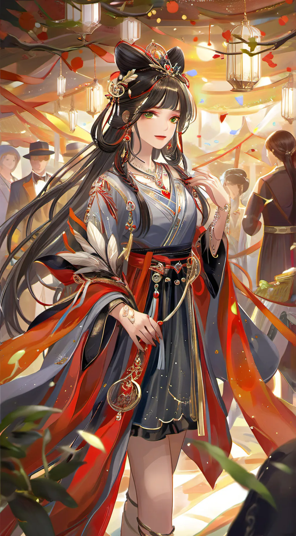 ai character: Emily  background