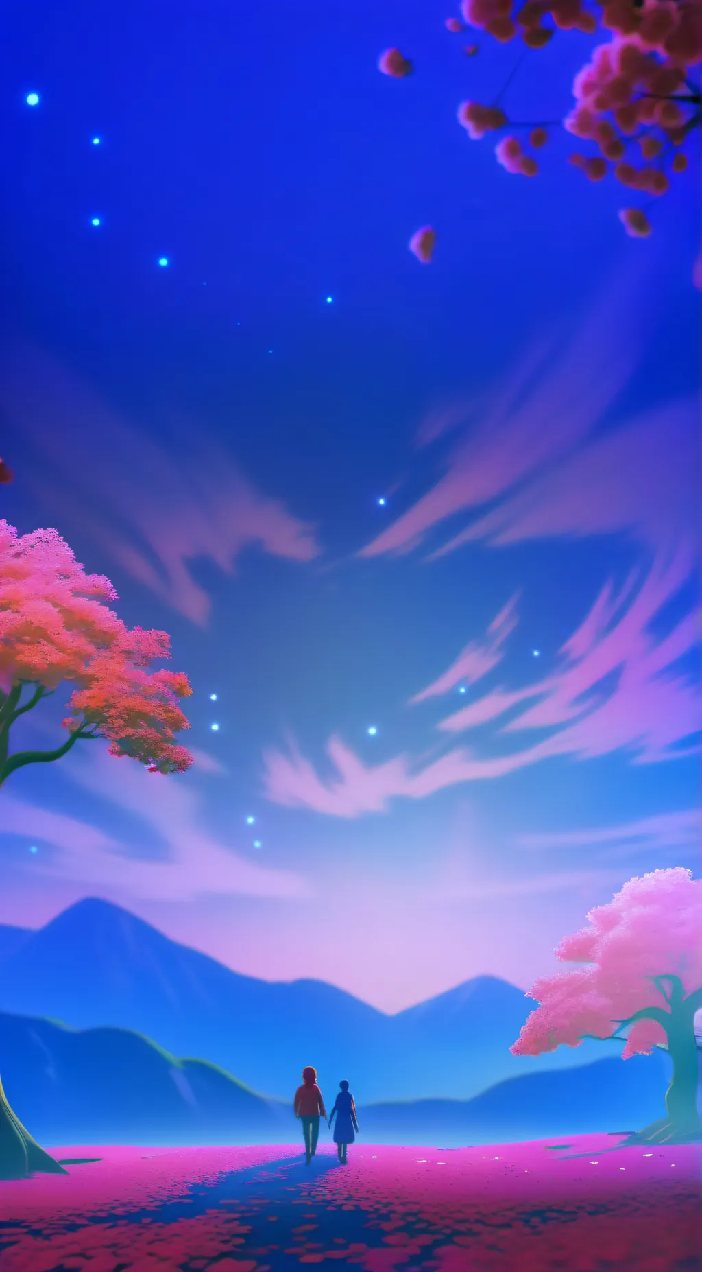 ai character: Strange world background