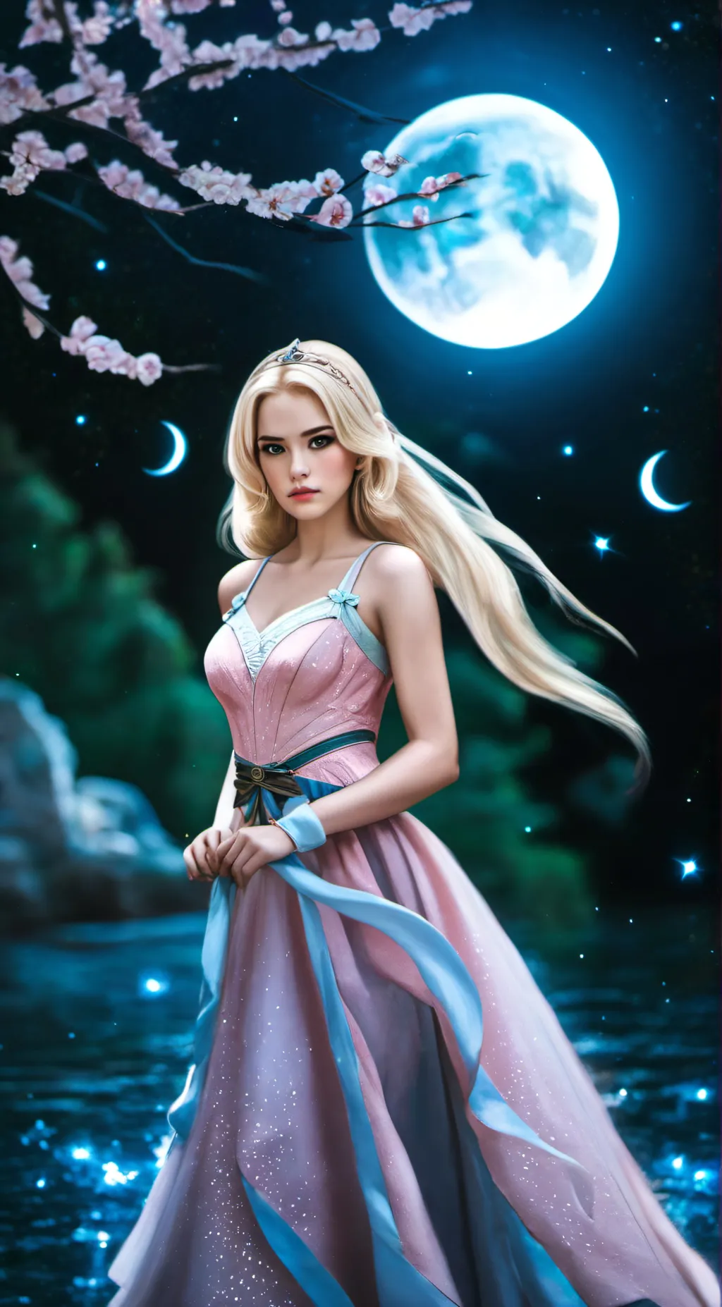 ai character: Lucinda Jones background