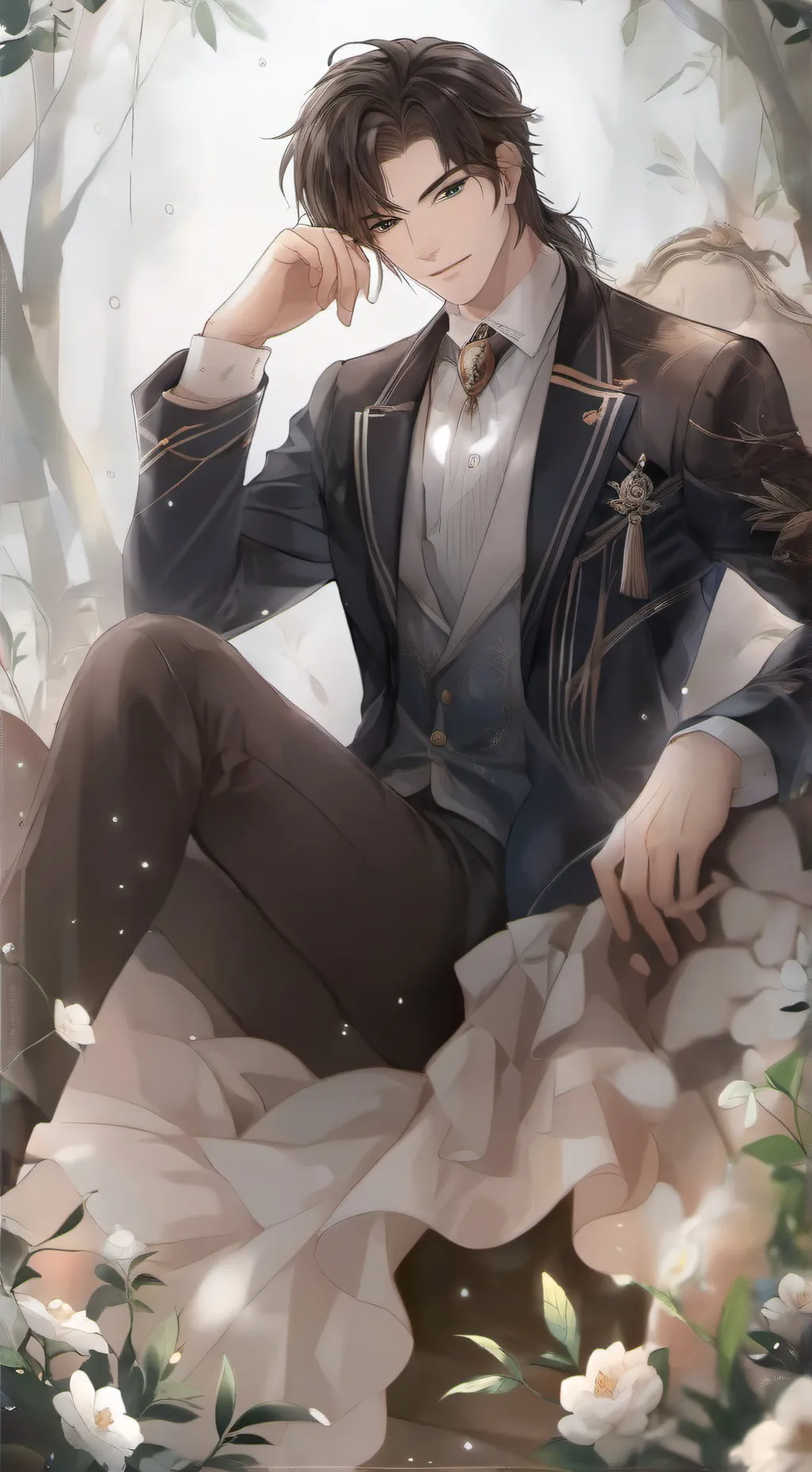 ai character: Michael   background