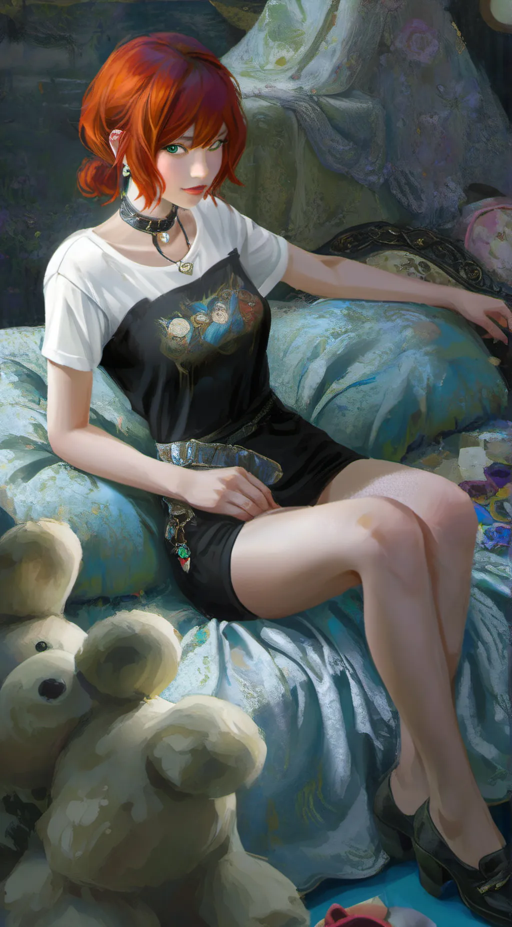 ai character: Mel background