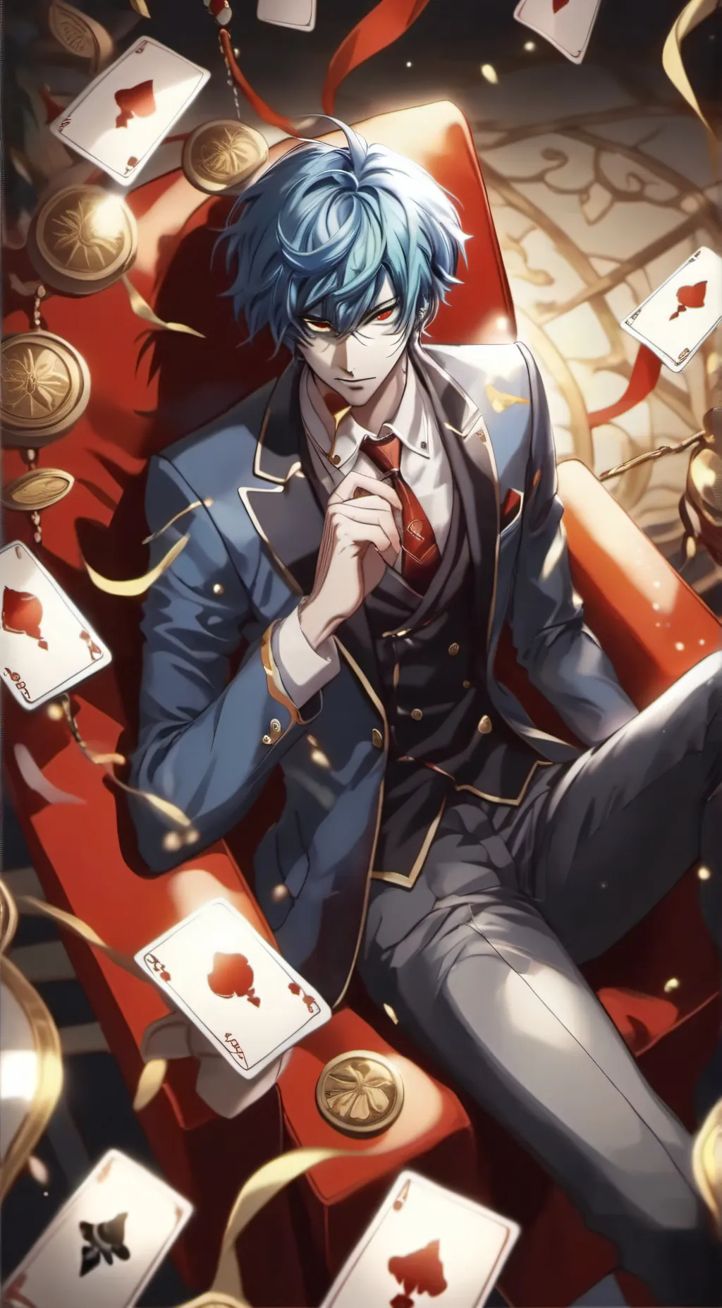 ai character: Dabi background
