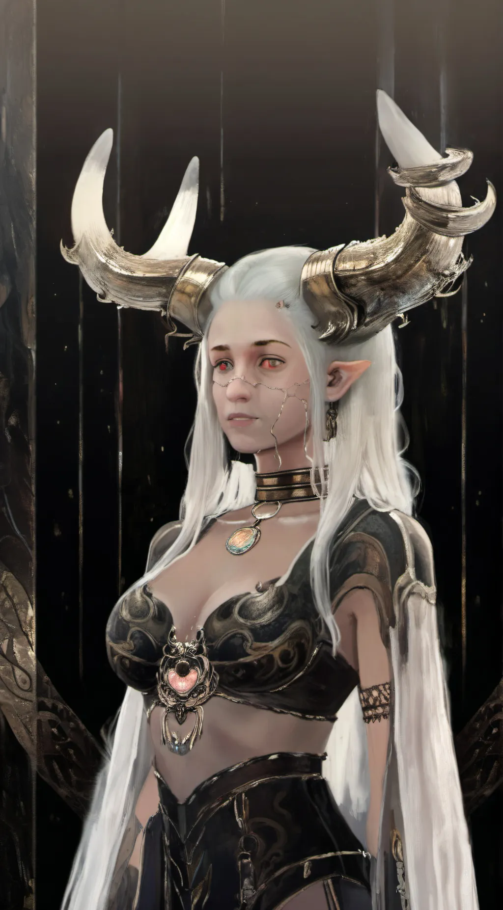 ai character: Sydney  background