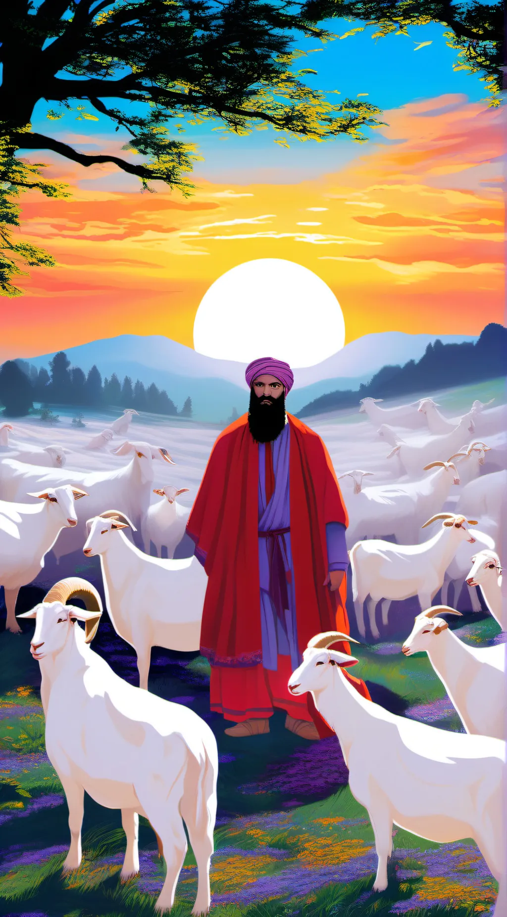 ai character: Ugly boy background