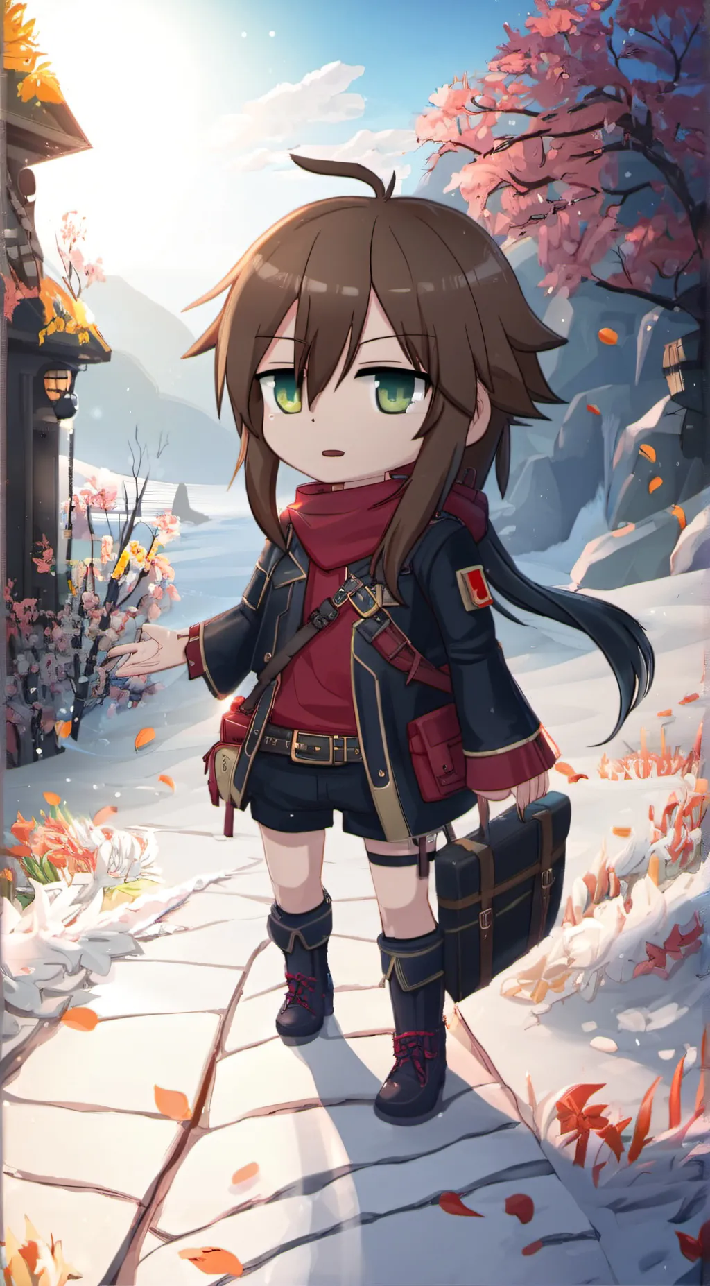 ai character: Amelie background