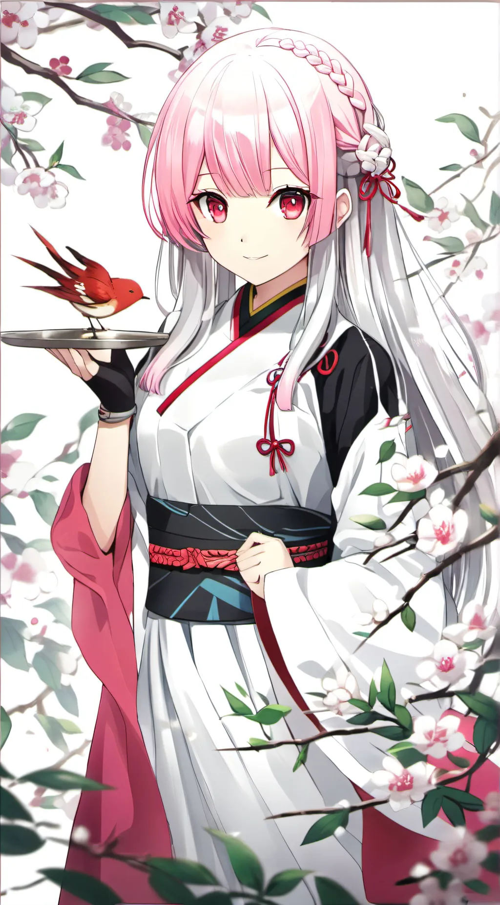 ai character: hanako kori  background