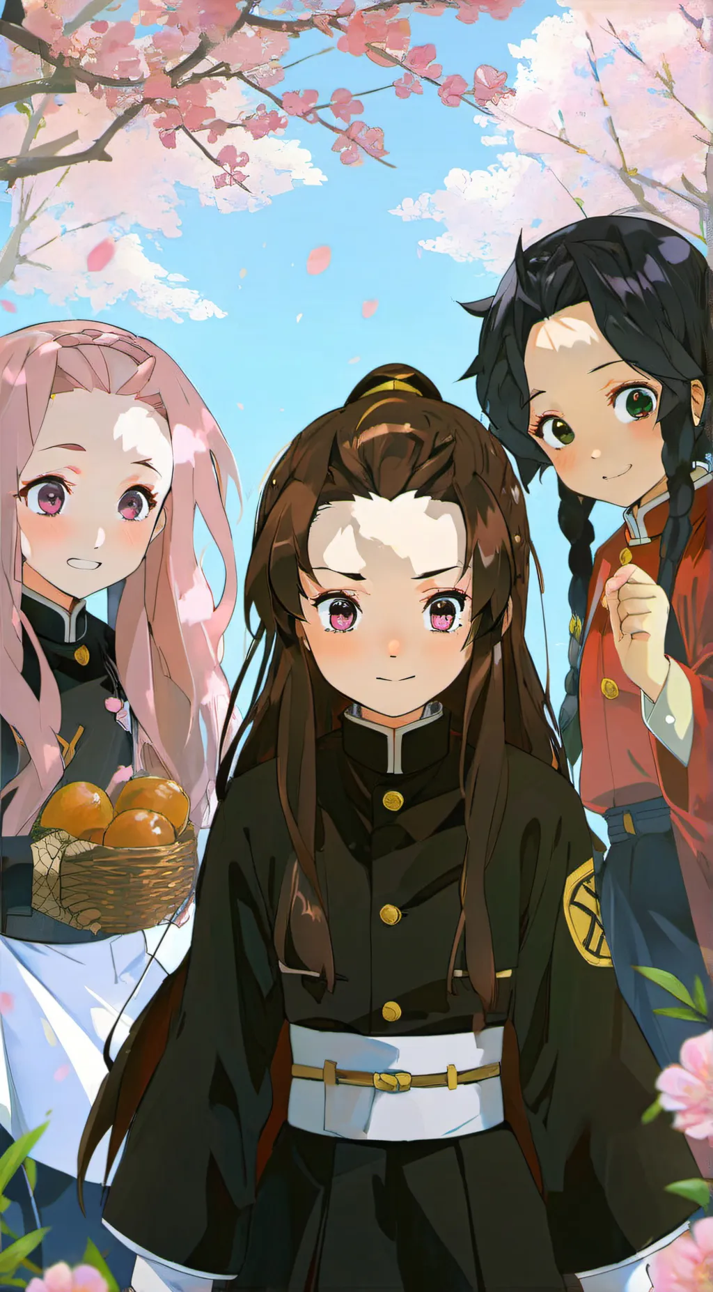 ai character: ♡misturi & nezuko♡ background