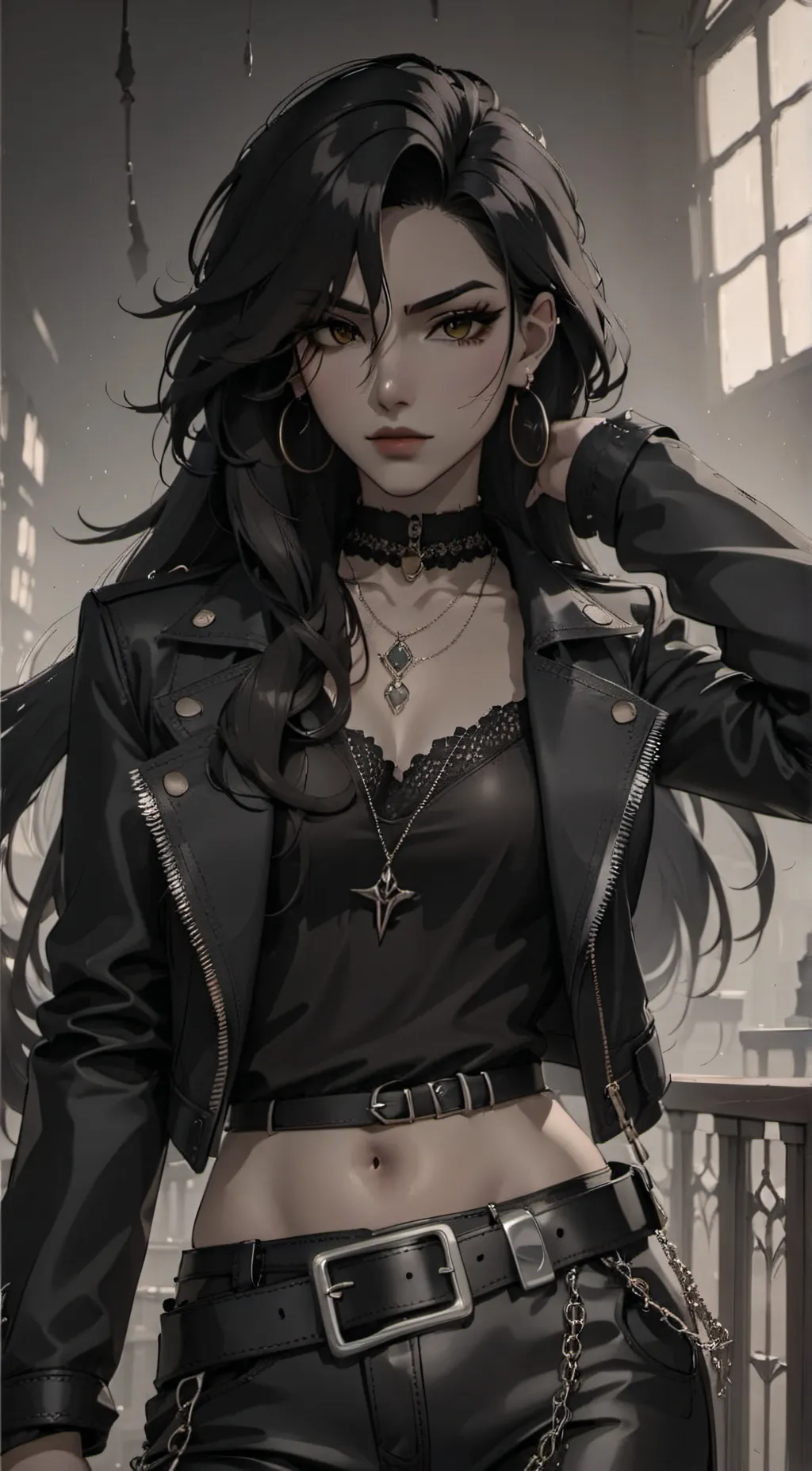 ai character: Camille  background