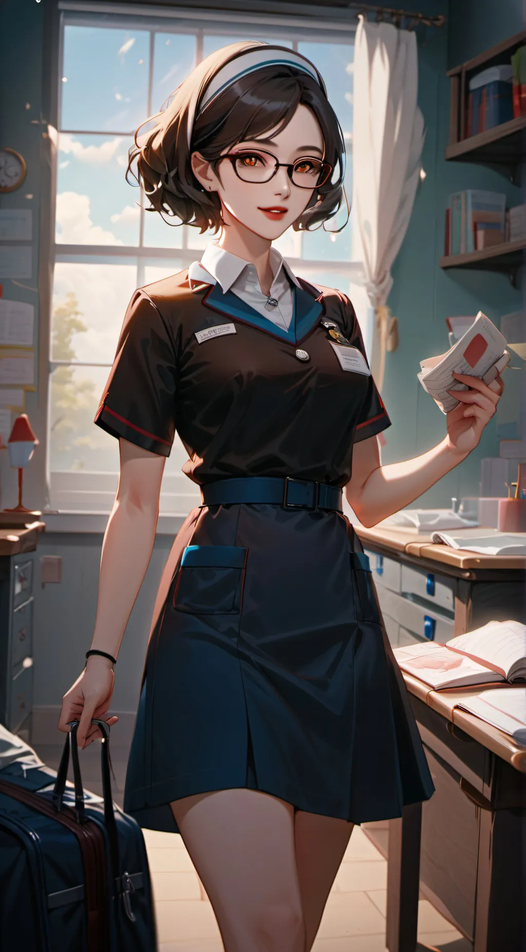 ai character: Ms.c background
