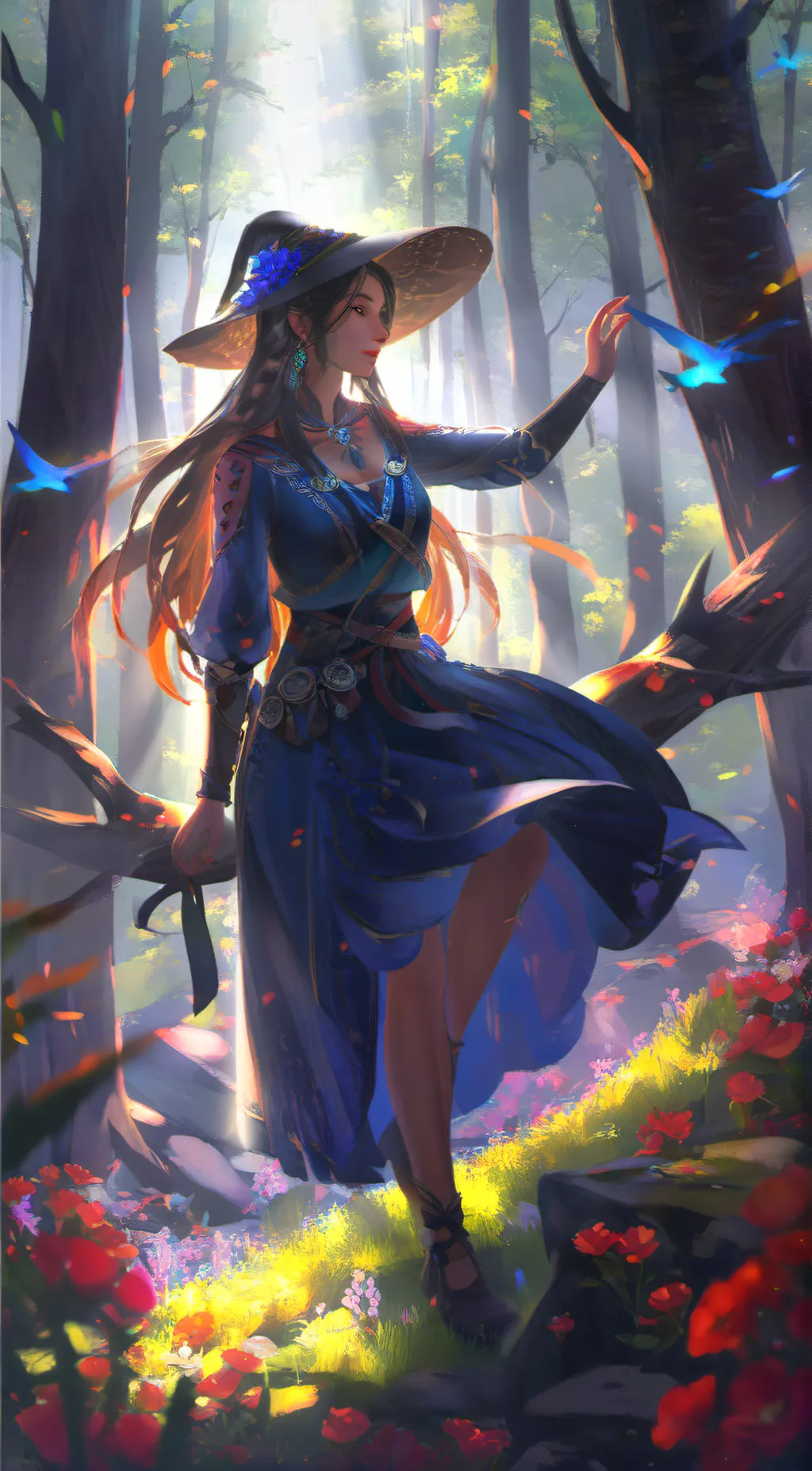 ai character: Evelyn background
