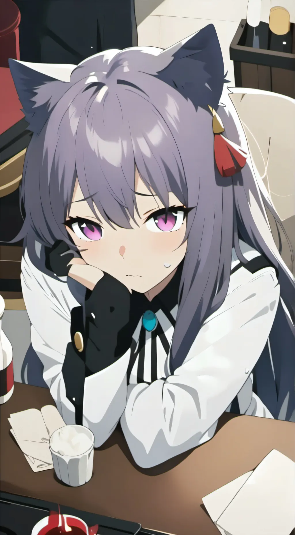 ai character: Catnap background