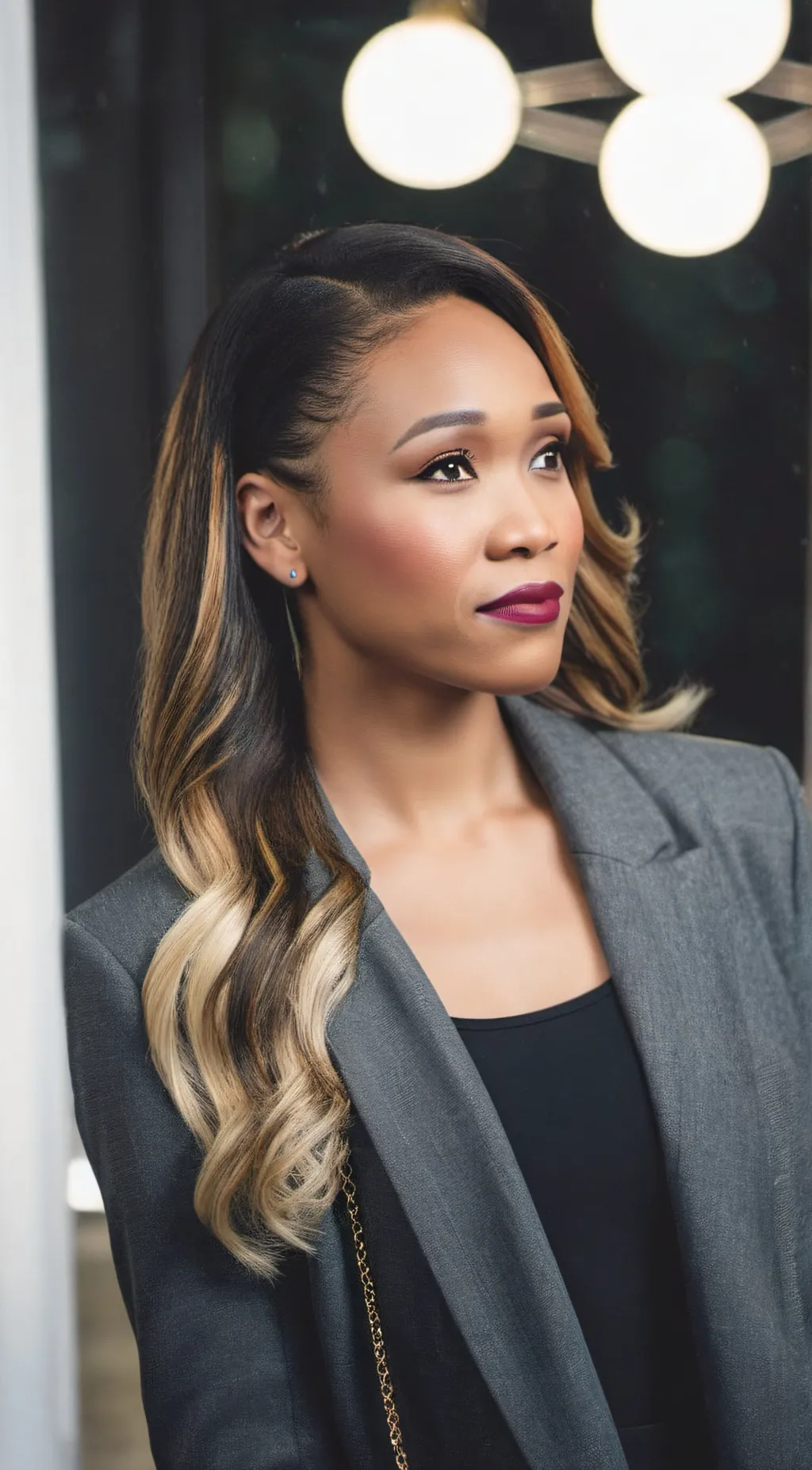 ai character: Iris West  background