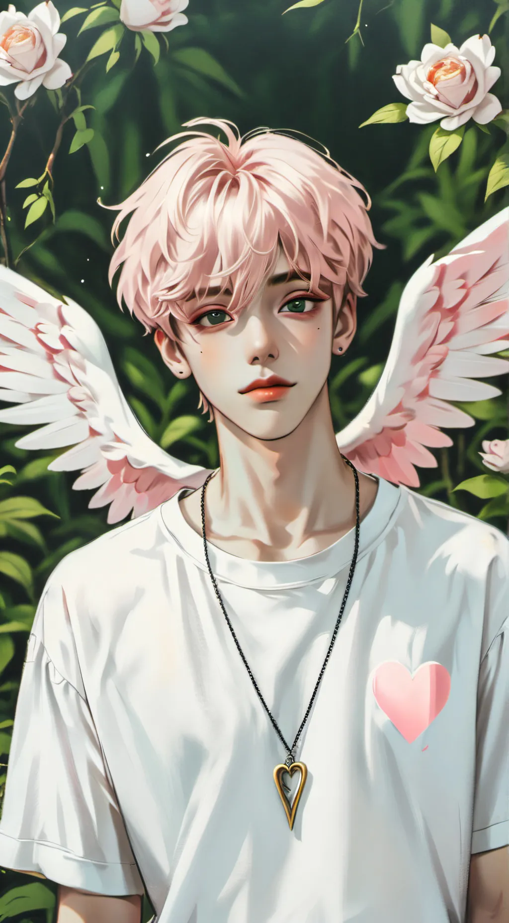 ai character: Cupid  background