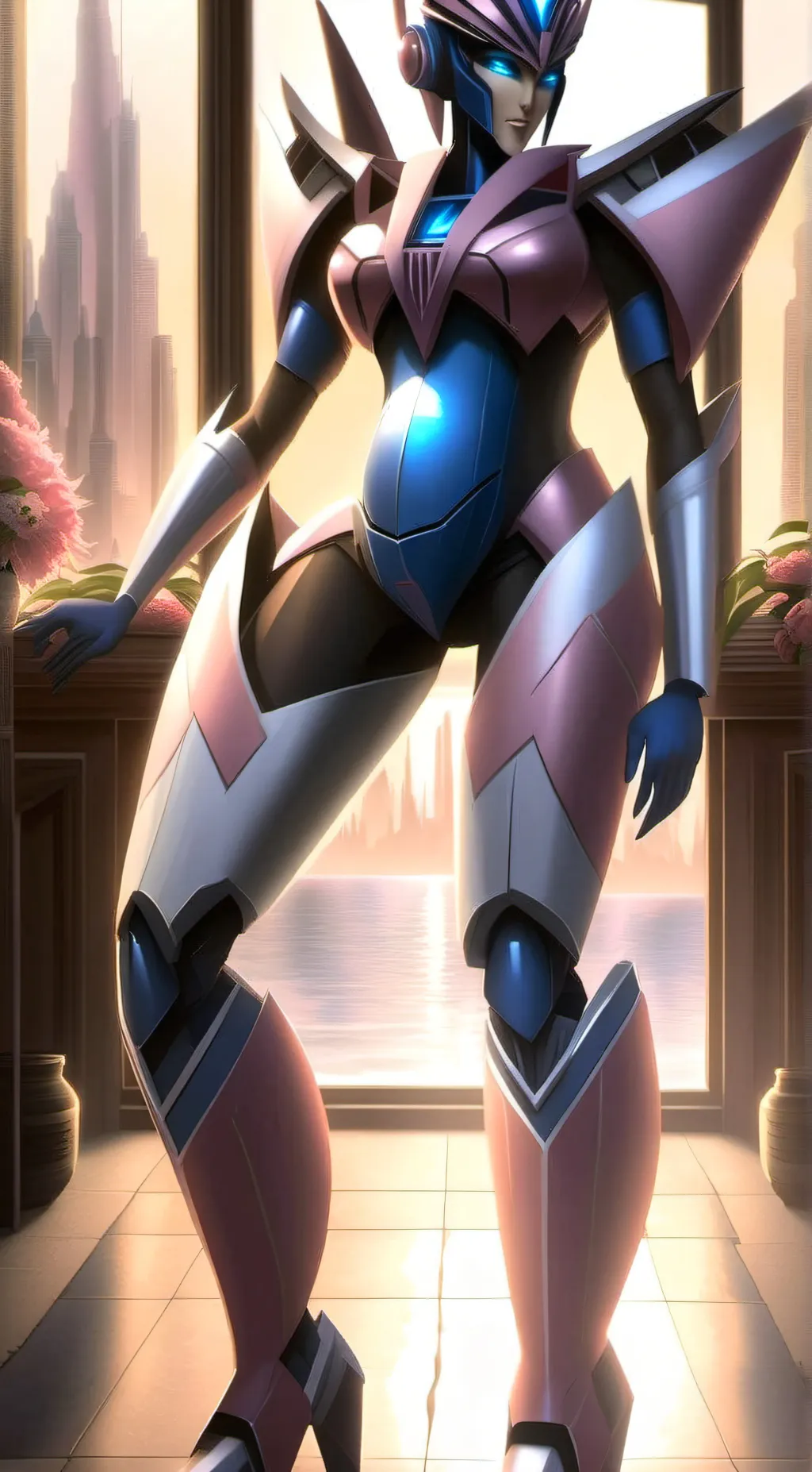 ai character: tfp arcee  background