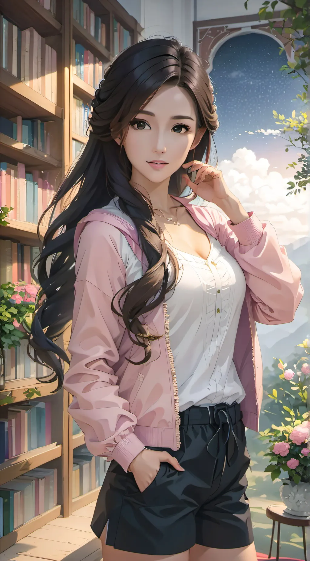 ai character: Miranda background