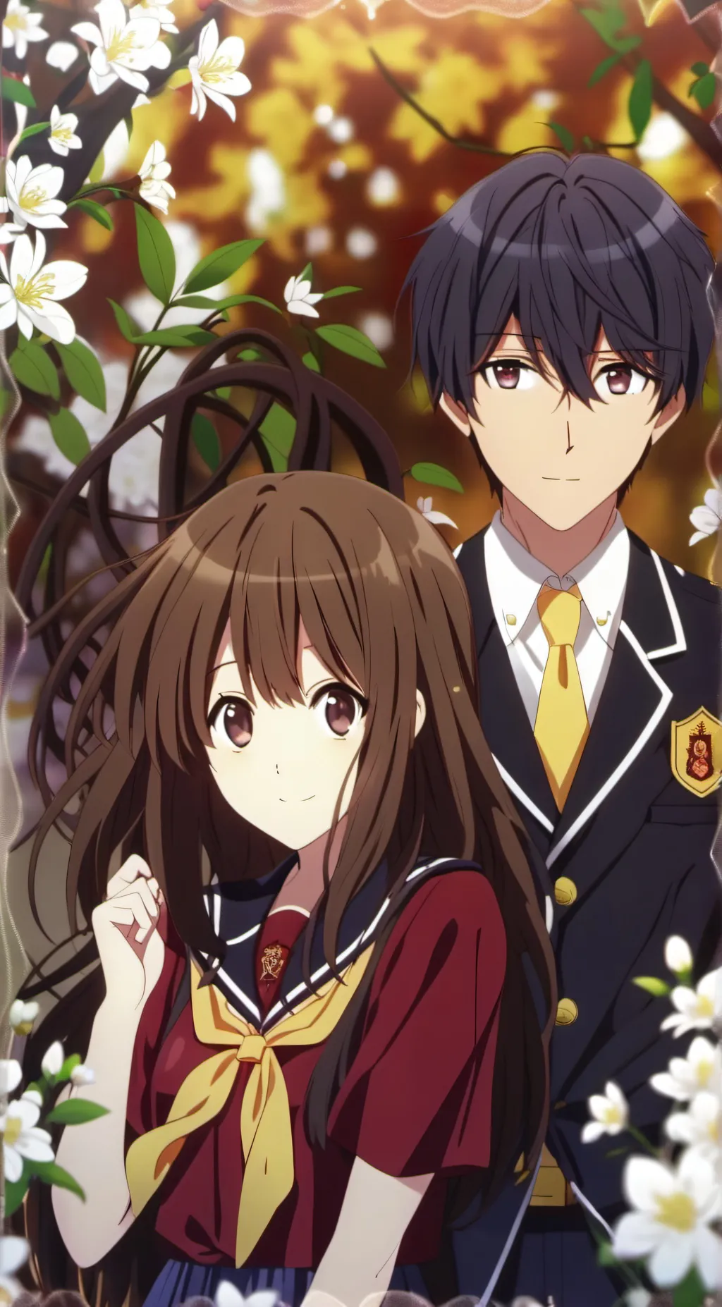 ai character: normal school bruh background
