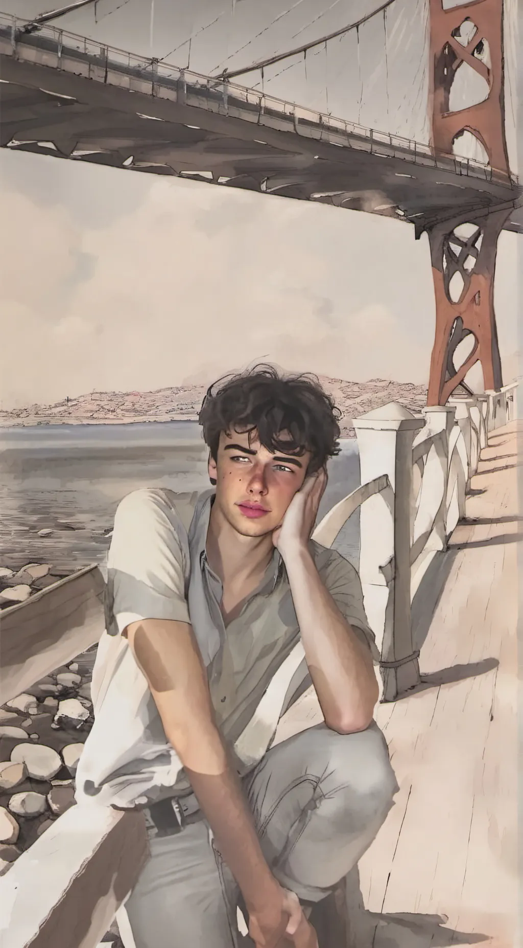 ai character: alex background