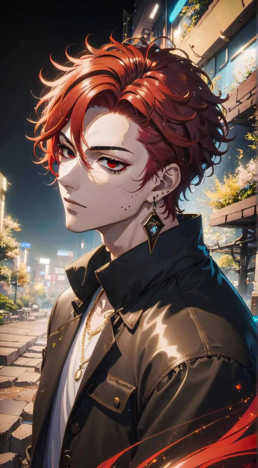 ai character: Vinny hong background