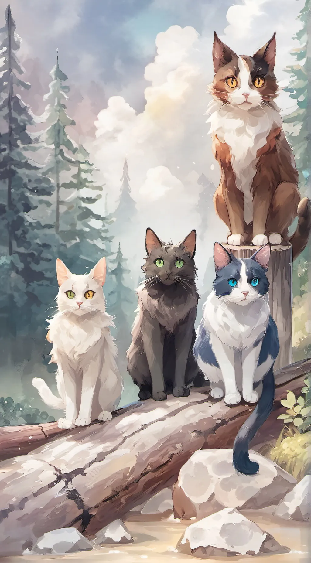 ai character: Mouseclan background