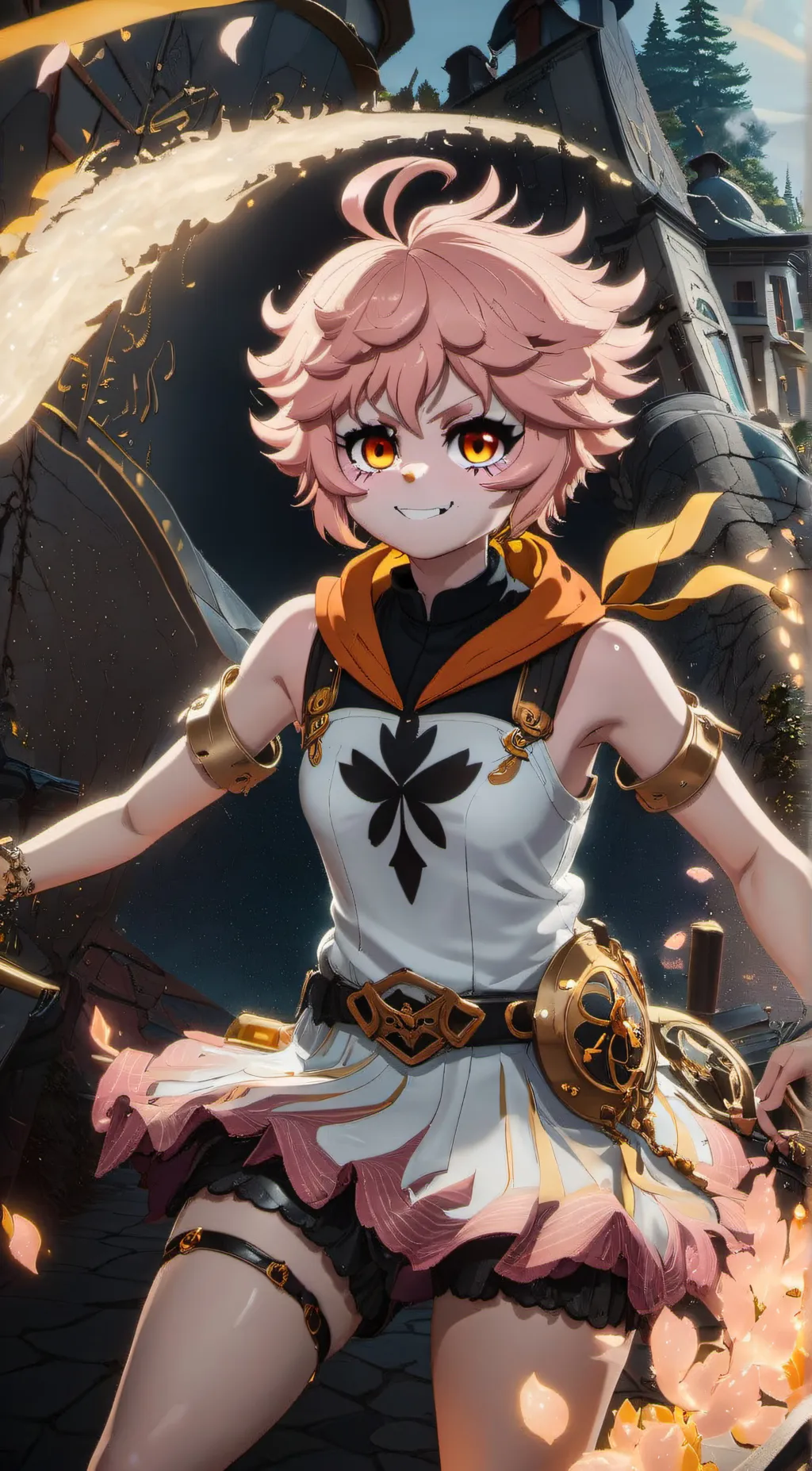 ai character: mina background