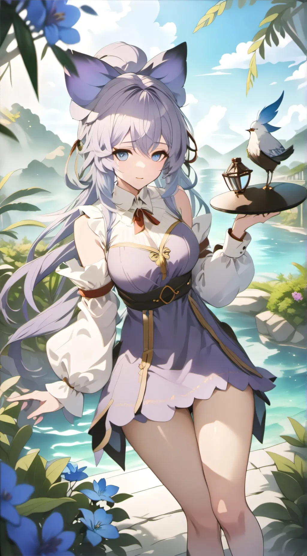 ai character: maya background
