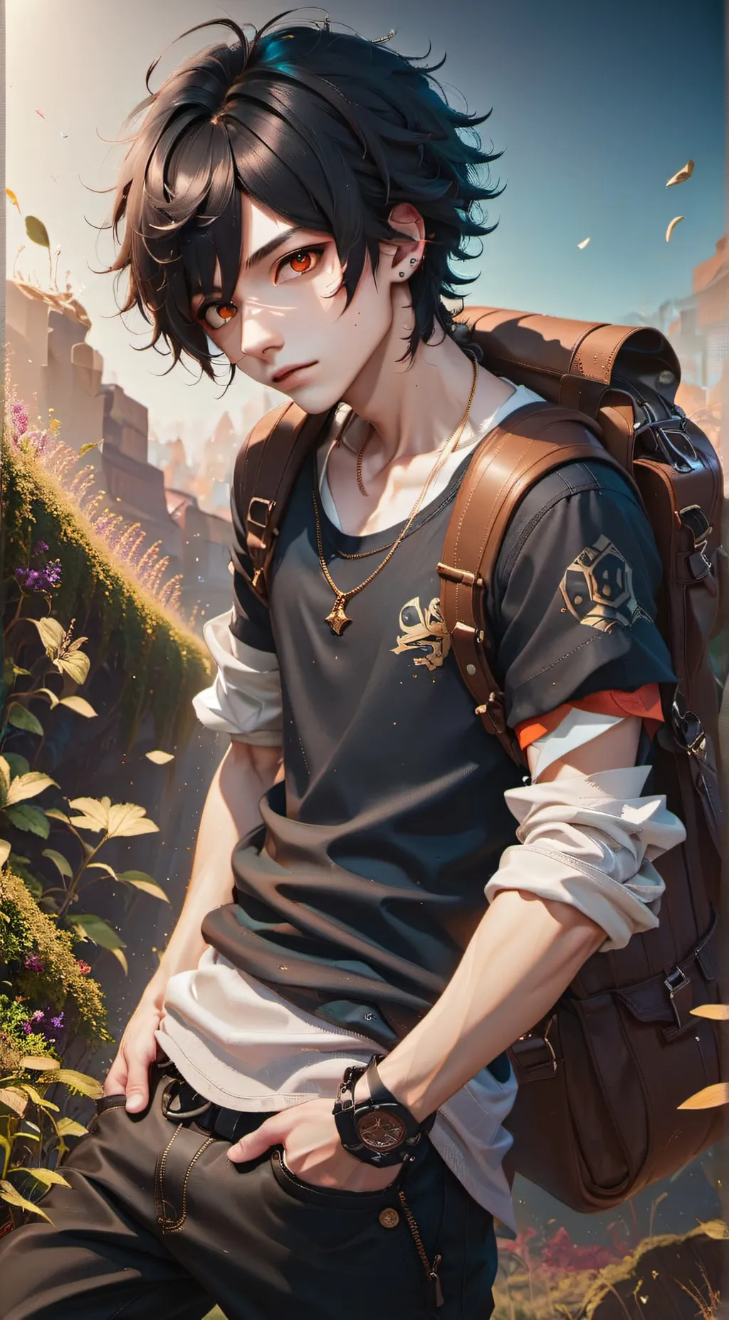 ai character: Sam background