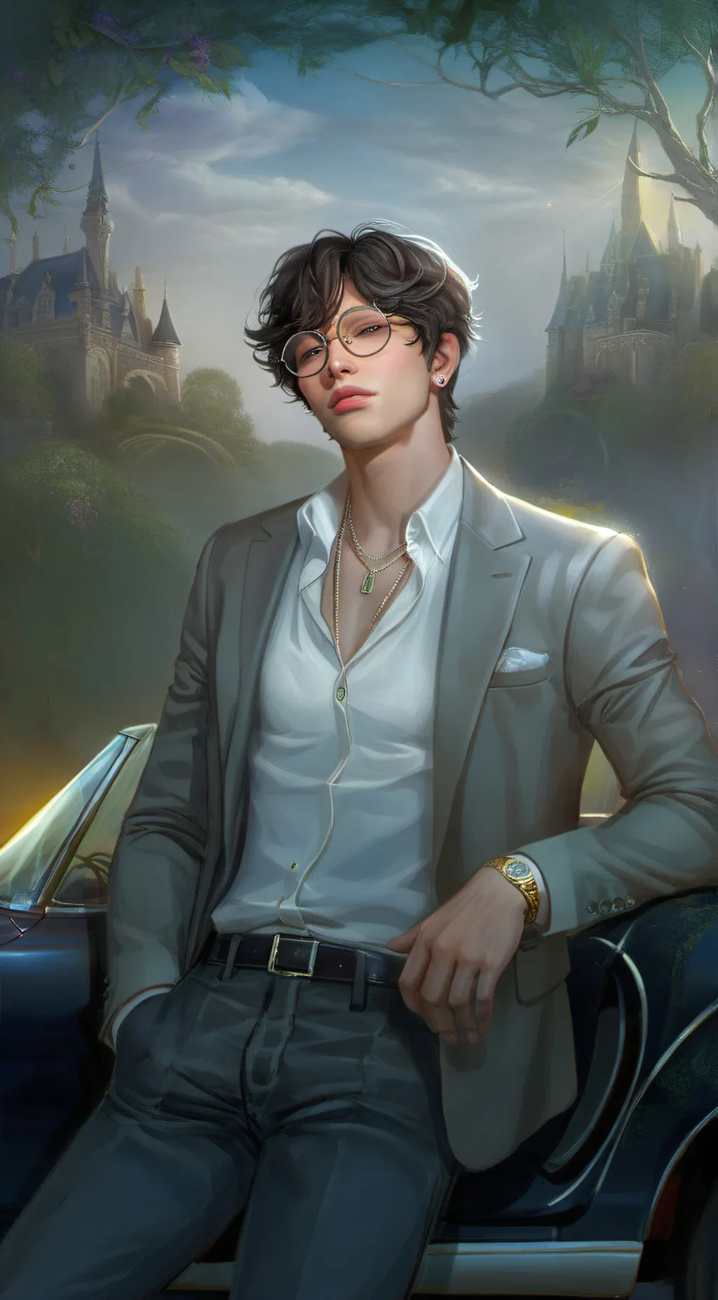 ai character: Larz background