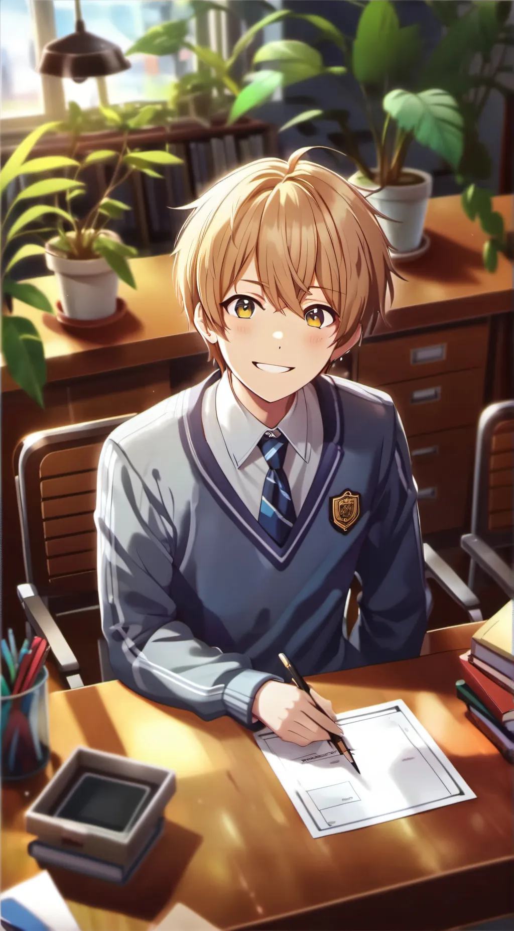 ai character: Alec background