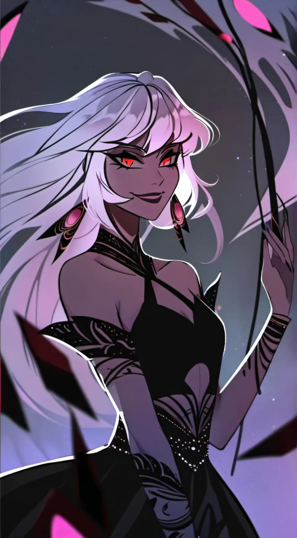 ai character: Carmilla Carmine background