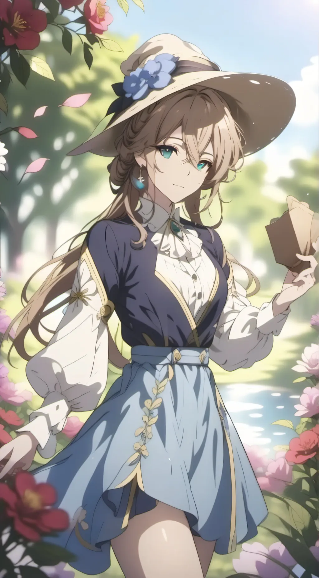 ai character: Sus Girl background
