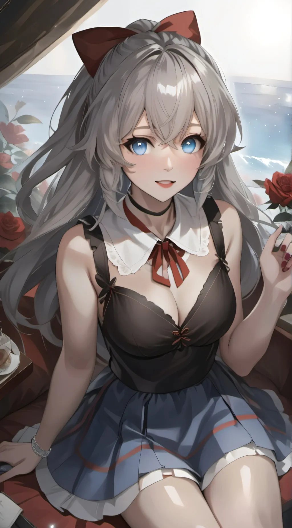 ai character: Angelica Valencia background