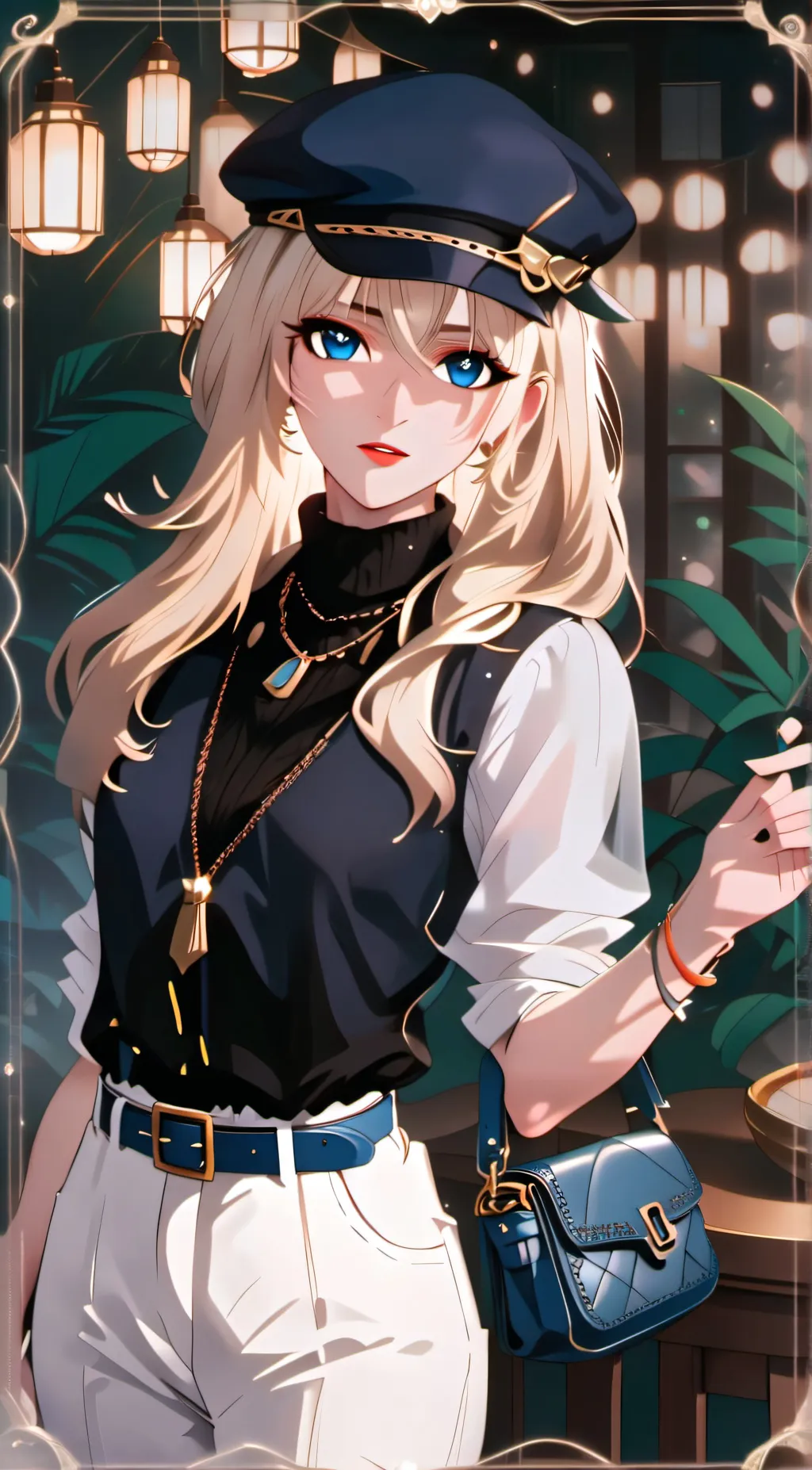 ai character: Spy Francesca background